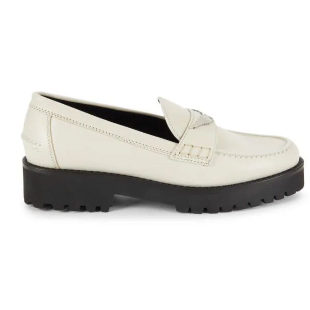 Zadig & Voltaire Jocassin Loafers, size 37, cream